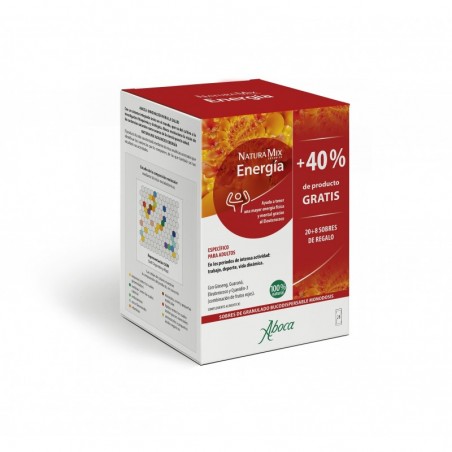 Aboca Natura Mix Advanced Energía 28 Sobres Granulados