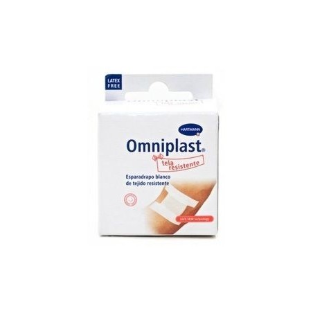 Omniplast Esparadrapo Blanco 5x1,25cm