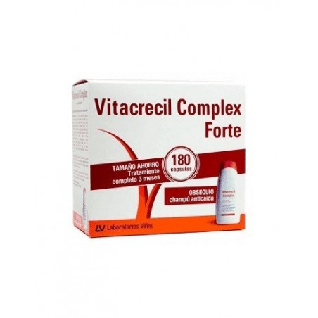 Vitacrecil Complex Forte 180 Caps + Champú Anticaída