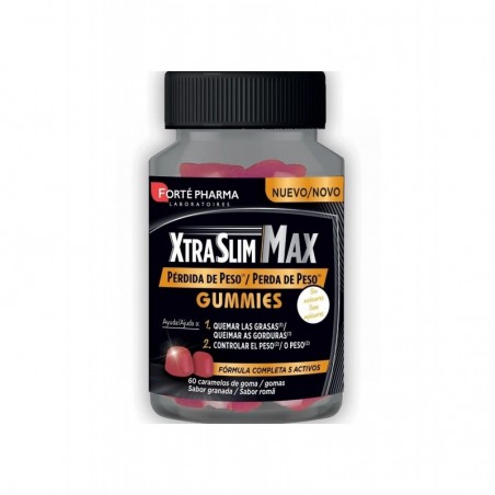 Forte Pharma Xtraslim Max Gummies 60 Caramelos