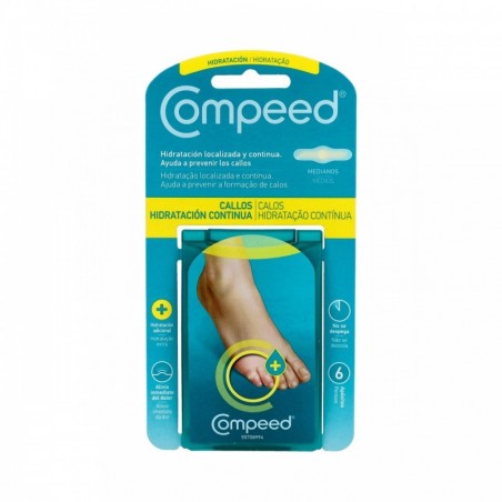 Compeed Callos Hidratación Continua 6uds