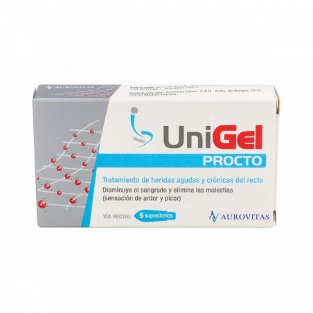 Unigel Procto 5 Supositorios