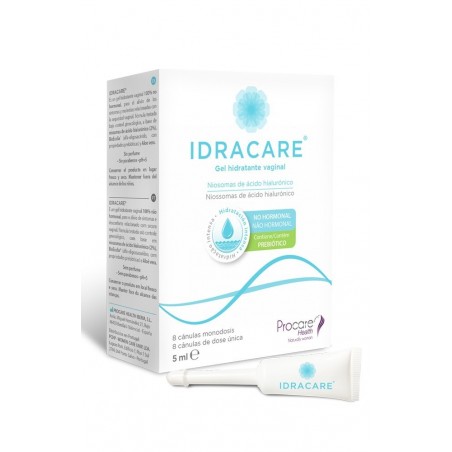 Idracare Gel Hidratante Vaginal Monodosis 5ml 8 Cánulas