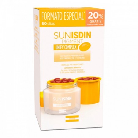 Sunisdin Pigment 60 caps Blandas