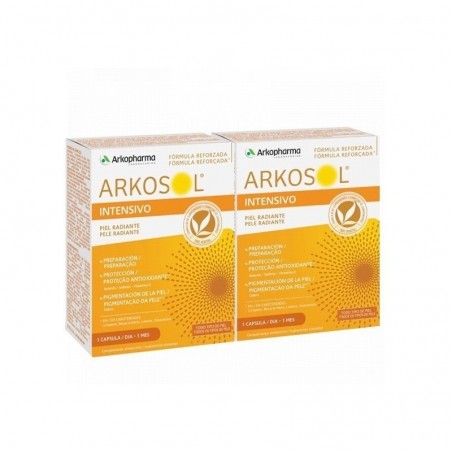 Arkopharma Arkosol Intensivo Duplo 30 + 30 Cápsulas