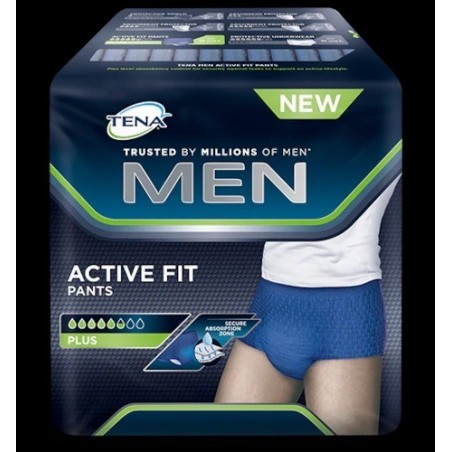 Tena Men Active Fit Pants Talla Grande 8 uds