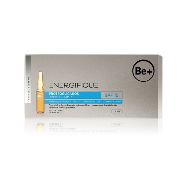 Be+ Energifique Ampollas Proteoglicanos SPF-15 2ml 30uds
