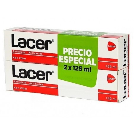 Lacer Duplo Pasta Dentífrica 2 x 125ml