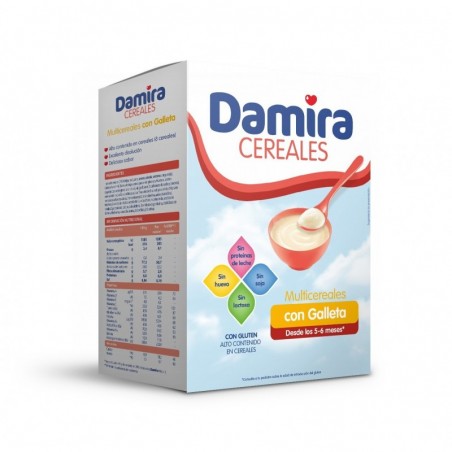 Damira Multicereales Galleta Con Gluten 600gr