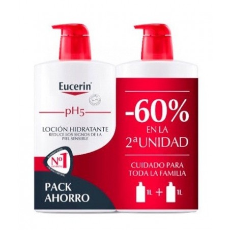 Eucerin pH5 Loción Hidratante Duplo 2 x 1000ml