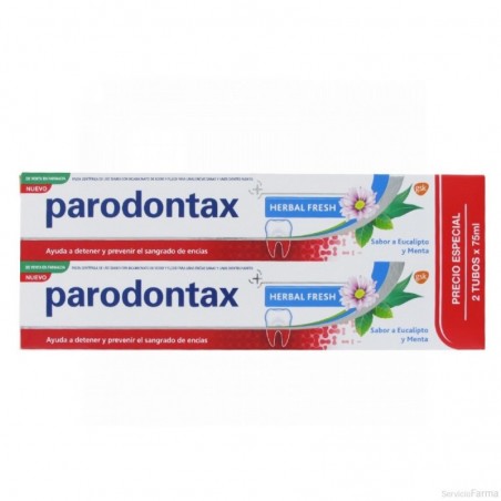 Parodontax Herbal Fresh Duplo 2 x 75ml