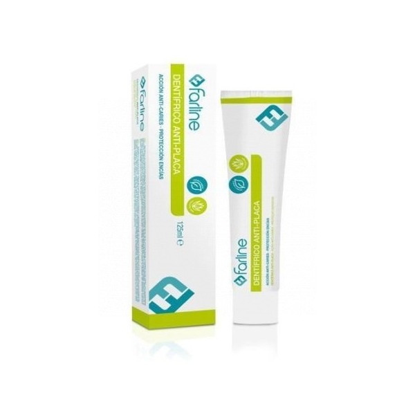Farline Dentífrico Antiplaca Menta con Aloe Vera 125ml