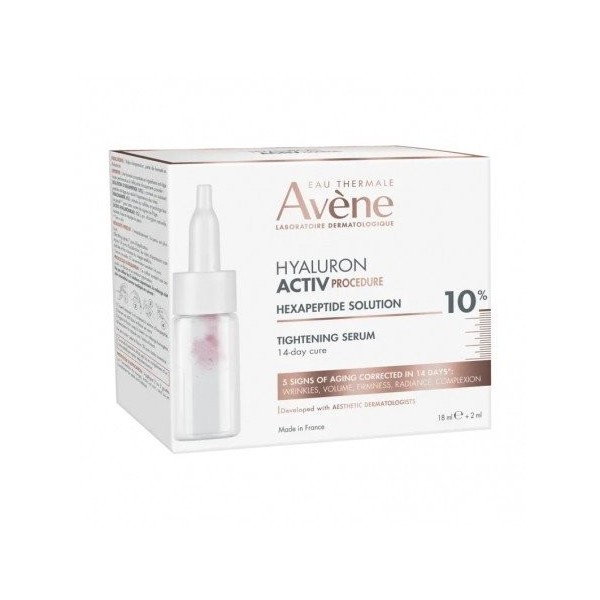 Avene Hyaluron Activ Procedure SoluciÓn De Hexapeptidos Serum Tensor Tratamiento 14 dias