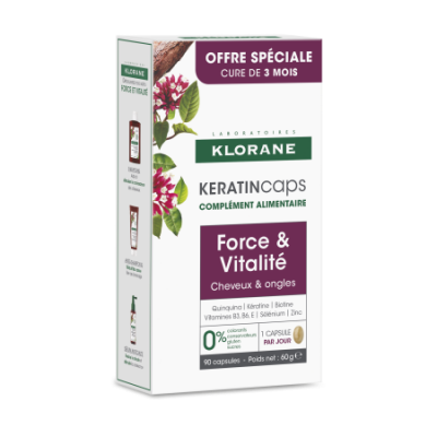 Klorane Trío Keratincaps...