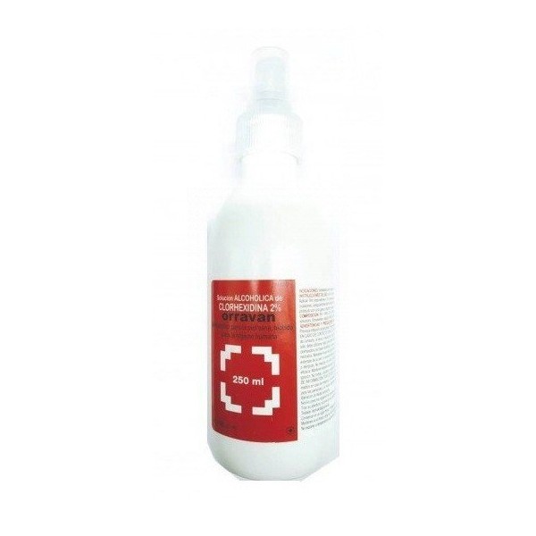 Orravan Clorhexidina 2% Solución Alcohólica 250ml