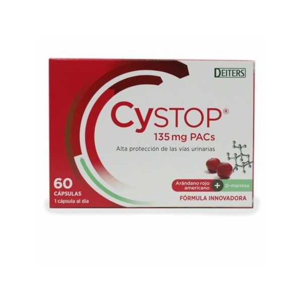 Cystop 135 Mg Pacs 60 Cápsulas