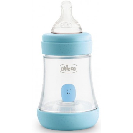 Chicco Biberón Perfect 5 Silicona 0m+ Azul 150ml