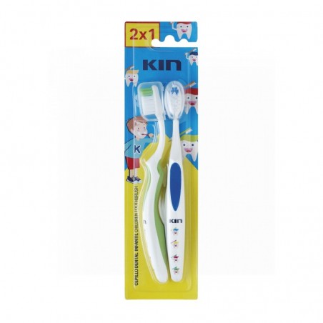 Kin Cepillo Dental Infantil 2uds