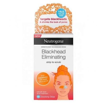 Neutrogena Blackhead Eliminating Tiras Exfoliantes 6uds