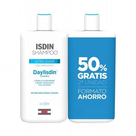 Isdin Daylisdin Champú Ultra Suave 2 x 400ml