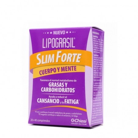 Lipograsil Slim Forte 20+40 Comprimidos