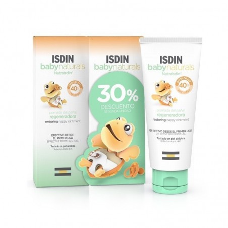 Isdin BabyNaturals Nutraisdin Pomada del Pañal ZN-40 Duplo 2x100ml