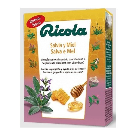 Ricola Caramelos Salvia y Miel 50g