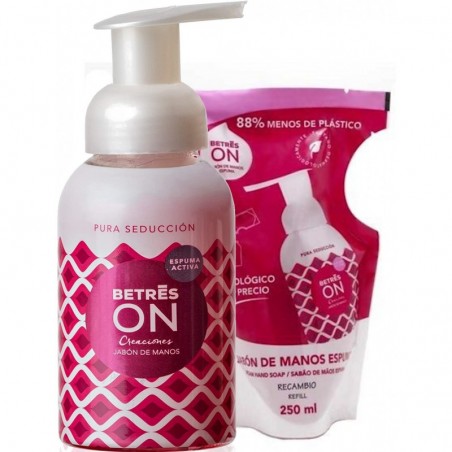 Betrés On Jabón de Manos Pura Seducción 250ml + Recambio 250ml