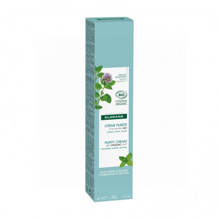 Klorane Crema Purificante Menta BIO 40ml