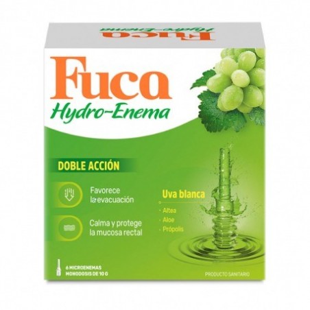 Fuca Hydro Enema 6 Microenemas x 10gr